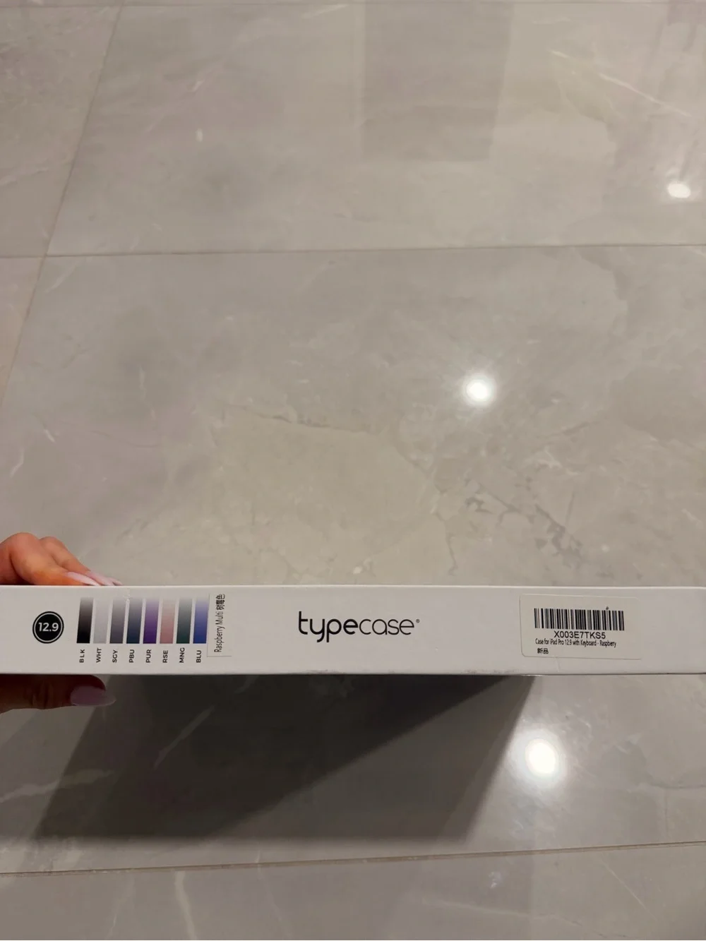 EDGE iPad Keyboard Case with Trackpad Raspberrh
